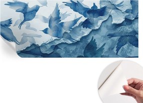 Öntapadós fotótapéta Falra 3D Loft Dinamikus madarak 250x104 cm