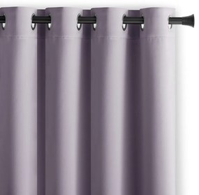 Törtrózsaszín sötétítő függöny 140x175 cm Eyelets – Restilo