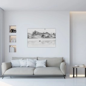 Kép - Japán tó (90x60 cm)