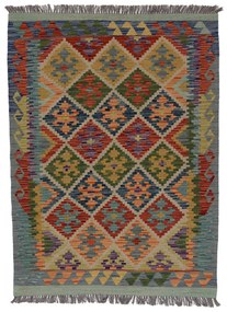 Kézi szövésű Kilim szőnyeg Chobi 141x104 afgán gyapjú kilim