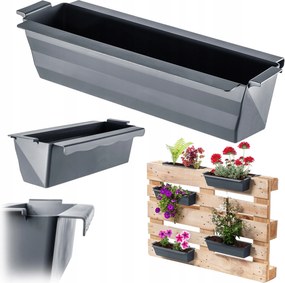 Virágtartó Kaspó Eurolaj Doboz 40 cm Virágtartó 16 db