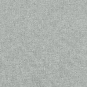 4db melange világosszürke szövet háttámlás székpárna 100x50x4cm