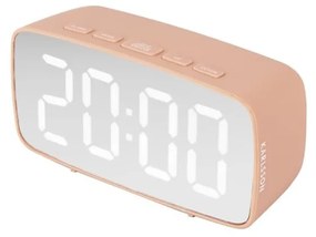 Rózsaszín digitális ébresztőóra - Karlsson