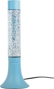 Kék asztali lámpa üveg búrával (magasság 37,5 cm) Astro Glittler – Leitmotiv