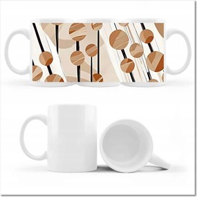 Bögre fényképpel Bézs az oszlopokon