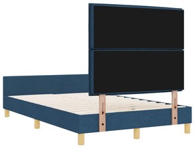 Kék Ágykeret 120x200 cm Szövet