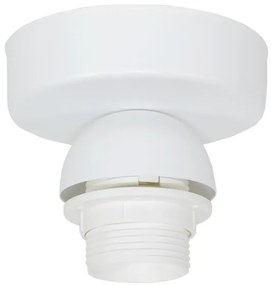 Duolla - Mennyezeti lámpa BOHO 1xE27/15W/230V á. 45 cm bézs/barna