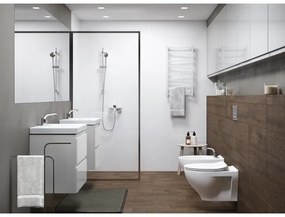 Cersanit K701-147 - Függesztett WC SAVIO ülőkével, kerámia/fehér