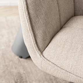 Bézs Forgószék PEONY 2