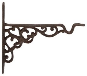 Öntöttvas virágtartó konzol, 21 cm