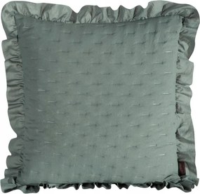 Párnahuzat 45x45 Libi menta sötét fodros