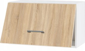 Konyhai akasztós páraelszívó szekrény Sonoma tölgy ajtóval 60 CM-es szetthez