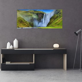 Kép - Seljalandsfoss vízesés (120x50 cm)