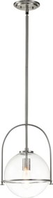 Quintiesse SOMERSET QN-SOMERSET-P-C-BN Függőlámpa 1x60W/E27