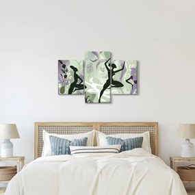 Kép - A táncosok illusztrációja (90x60 cm)