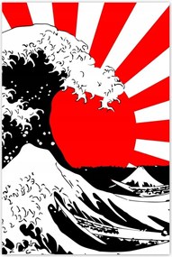 Poszterek 80x120 Japán Kamikaze