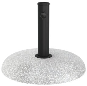Napernyőalap 37/42/52/58mm oszlopokhoz Világosszürke Beton 20 kg