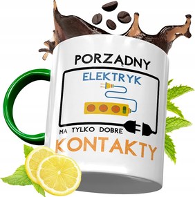 Zöld Bögre Villanyszerelőnek Születésnapra Ajándék