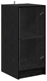 Széf Musta tammi 35 x 37 x 76 cm Faanyag