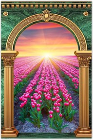 Poszterek 40x60 Tulipánok tengere Virágok