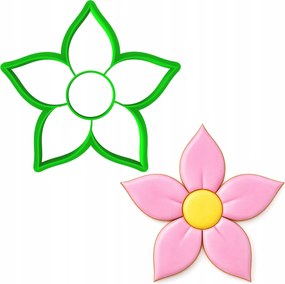 Húsvéti Forma Mézeskalács lyukasztó Húsvét Valentin Nap Virág