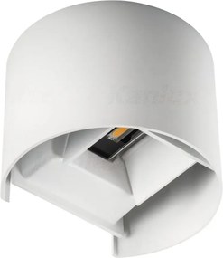 Kanlux Kültéri Led fali lámpa 7W Fehér IP54 Reka Modern Alumínium