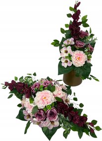 Csokor Nád Kompozíció Sír Temető Művirágok