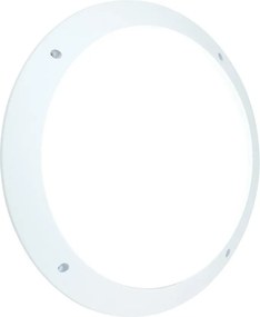 ENDON 55691 SERAN Modern Kültéri Fali Lámpa Matt Fehér, Opál LED IP44