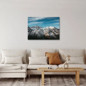 Havas csúcsok képe, Fiordland (70x50 cm)