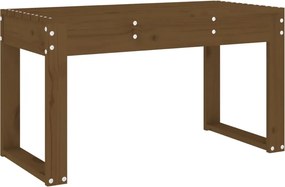 vidaXL mézbarna tömör fenyőfa kerti pad 80 x 38 x 45 cm