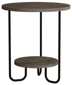 Kisasztal CORRO 45x40 cm barna