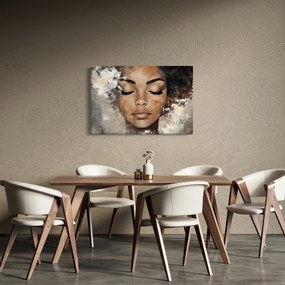 Kép - Női portré (90x60 cm)