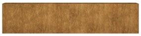 corten acél kerti magaságyás 360x40x80 cm