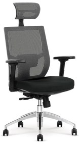 Irodai szék ELMIR fekete/szürke