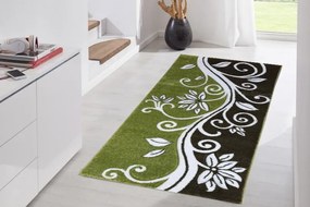 Mirinda Indamintás modern futószőnyeg 80 x 300 cm Zöld