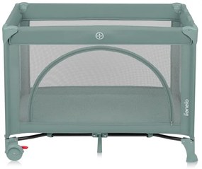 Lionelo - Utazóágy LAURA zsályazöld