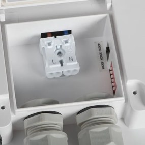 Kanlux 38775 - LED Kültéri lámpa érzékelővel BENO 12/18W/230V 3000/3500/4000K IP65 fehér