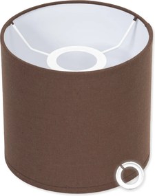Lámpabúra Henger Barna Lámpabúra 20 20 cm E14 E27