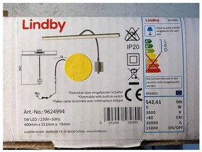 Lindby Lindby - LED Dimmelhető fali lámpa NAVINA LED/5W/230V LW0818