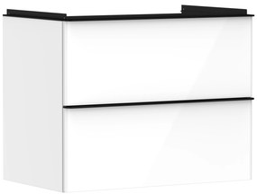 Hansgrohe Xelu Q szekrény 78x49.5x60.5 cm Függesztett, mosdó alatti fehér 54027670