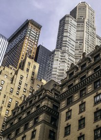 Poszter 20,5x28,4cm New York felhőkarcolói, Assaf Frank