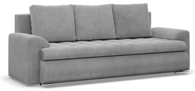 Tokio kanapéágy, kordbársony, szürke