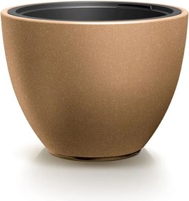 Virágcserép Heose Eco Wood natúr 159212-5039