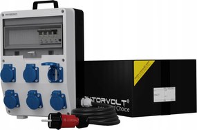 Schuko aljzat védett építési kapcsolószekrény