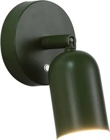 Searchlight 23350GR - LED fényerőszabályozható, újratölthető fali lámpa CONE LED/1,5W/5V zöld