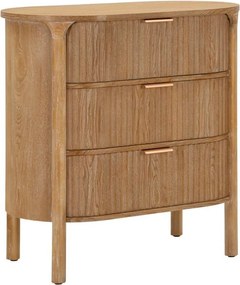 Natúr színű jegenyefenyő komód 80,5x82x47 cm Gothenburg – Mauro Ferretti