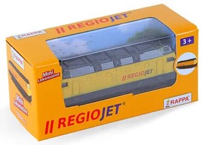 Rappa Fém mozdony RegioJet, 9 cm
