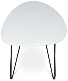 Tárolóasztal 120 x 67 cm, fehér