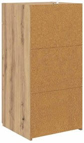 Széf fiókkal kézműves tölgy 42.5 x 40 x 93 cm Faanyag