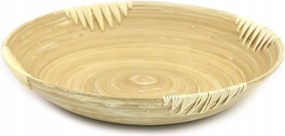 Patera Bambusz Chips Tál Barna 38cm Dekoratív